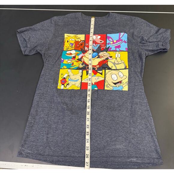 Nickelodeon Nick Rewind All Stars Graphic T-Shirt Gray Unisex M Rugrats - Picture 5 of 6